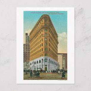 Uitzicht van de Crocker Bldg en Crocker Nat'l Briefkaart