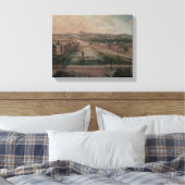 Uitzicht van de Dauphine en de Seine Canvas Afdruk (Insitu (Slaapkamer))