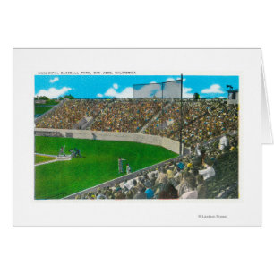 Uitzicht van de derde basislijn van het gemeenteho