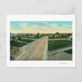 Uitzicht van de derde luchthaven briefkaart (Voorkant)