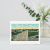 Uitzicht van de derde luchthaven briefkaart (Staand voorkant)