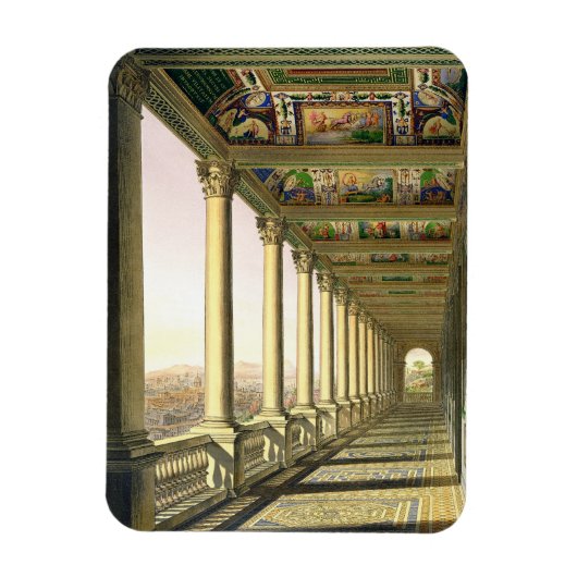 Uitzicht van de derde verdieping Loggia in het Vat Magneet (Verticaal)