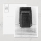 Uitzicht van de deur van La Madeleine Briefkaart (Voorkant / Achterkant)