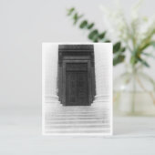 Uitzicht van de deur van La Madeleine Briefkaart (Staand voorkant)