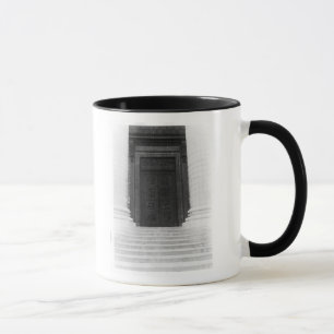 Uitzicht van de deur van La Madeleine Mok