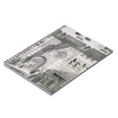 Uitzicht van de deur van Okal Kaid-Bey uit 'Monume Notitieboek (Linkerzijde)