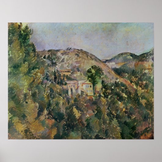 Uitzicht van de Domaine Saint-Joseph, eind jaren 1 Poster (Voorkant)