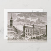 Uitzicht van de Dorotheergasse waarin het Briefkaart (Voorkant / Achterkant)