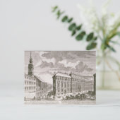 Uitzicht van de Dorotheergasse waarin het Briefkaart (Staand voorkant)