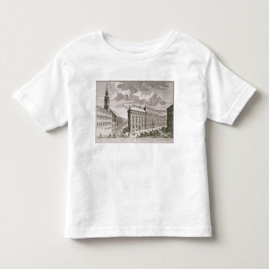 Uitzicht van de Dorotheergasse waarin het Kinder Shirts (Voorkant)
