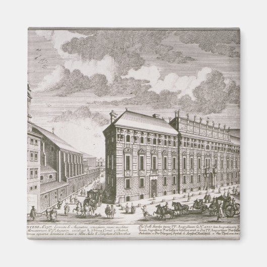 Uitzicht van de Dorotheergasse waarin het Magneet (Voorkant)