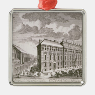 Uitzicht van de Dorotheergasse waarin het Metalen Ornament