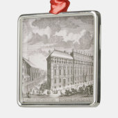 Uitzicht van de Dorotheergasse waarin het Metalen Ornament (Links)