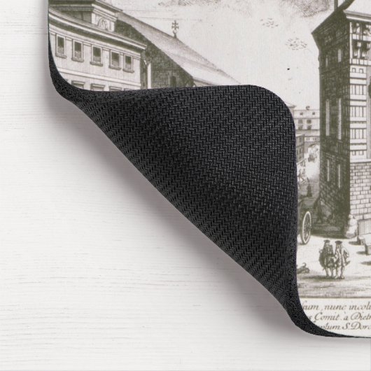 Uitzicht van de Dorotheergasse waarin het Muismat (Hoek)