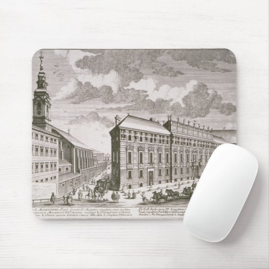 Uitzicht van de Dorotheergasse waarin het Muismat (Met muis)