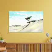 Uitzicht van de Dorothy Bradford Steamer Canvas Afdruk (Insitu (Woonkamer))