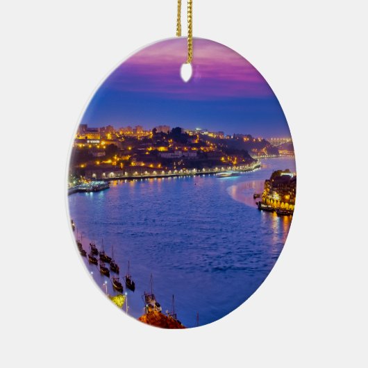 Uitzicht van de Douro Keramisch Ornament (Rechts)