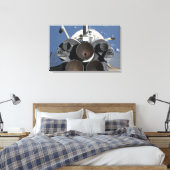Uitzicht van de drie hoofdmotoren canvas afdruk (Insitu (Slaapkamer))