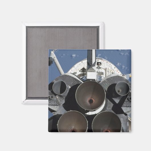 Uitzicht van de drie hoofdmotoren magneet (Voorkant / Achterkant)