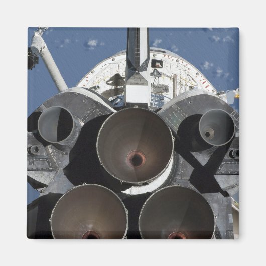 Uitzicht van de drie hoofdmotoren magneet (Voorkant)