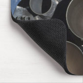 Uitzicht van de drie hoofdmotoren muismat (Hoek)