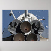 Uitzicht van de drie hoofdmotoren poster (Voorkant)