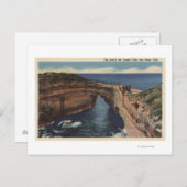 Uitzicht van de Duivel Pot & The Sunset Cliffs Briefkaart (Voorkant / Achterkant)