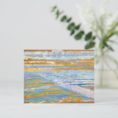 Uitzicht van de Dunes met strand van Piet Mondrian Briefkaart (Staand voorkant)