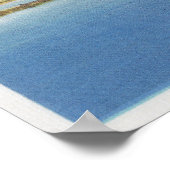 Uitzicht van de eekhoorn op Squirrel Island Poster (Hoek)