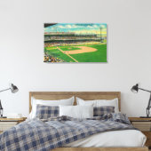 Uitzicht van de eerste basisladers van het kruisel canvas afdruk (Insitu (Slaapkamer))