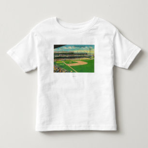 Uitzicht van de eerste basisladers van het kruisel kinder shirts