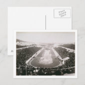 Uitzicht van de eerste officiële Olympische Spelen Briefkaart (Voorkant / Achterkant)