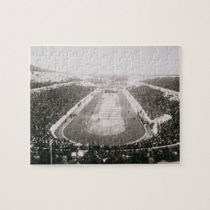 Uitzicht van de eerste officiële Olympische Spelen Legpuzzel