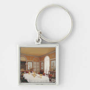Uitzicht van de eetkamer sleutelhanger