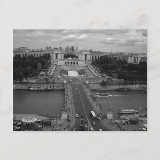 Uitzicht van de Eifeltower Briefkaart