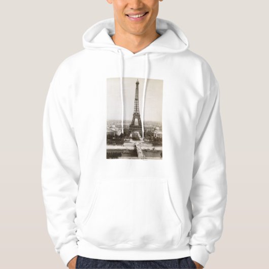 Uitzicht van de Eiffeltoren, 1900 Hoodie (Voorkant)
