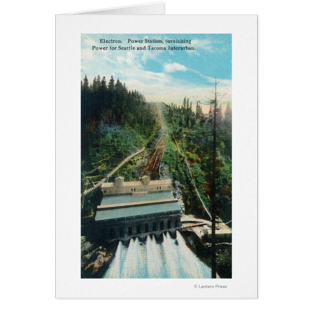 Uitzicht van de elektrische centrale (Voorkant)