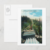 Uitzicht van de elektrische centrale briefkaart (Voorkant / Achterkant)