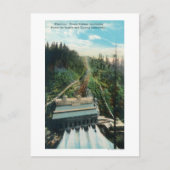 Uitzicht van de elektrische centrale briefkaart (Voorkant)