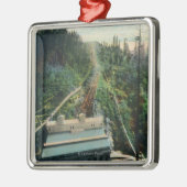 Uitzicht van de elektrische centrale metalen ornament (Links)