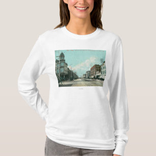 Uitzicht van de elektrische toren van Santa Clara T-shirt