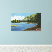 Uitzicht van de Elephant-berg Canvas Afdruk (Insitu (Houten vloer))