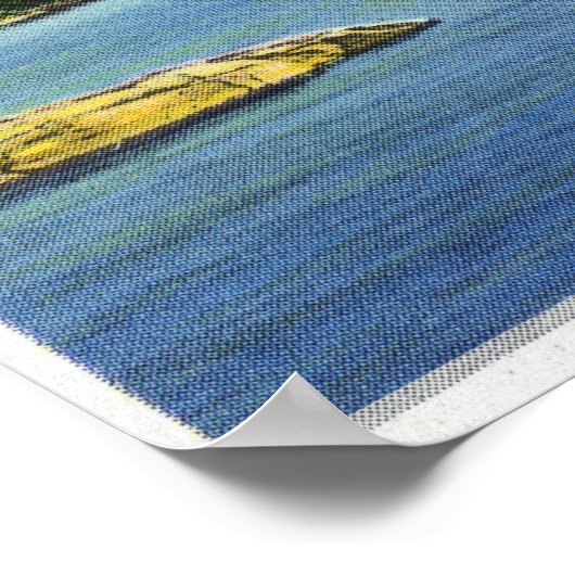 Uitzicht van de Elephant-berg Poster (Hoek)