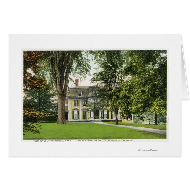 Uitzicht van de Elm Knoll, hier woonachtig Longmed (Voorkant Horizontaal)