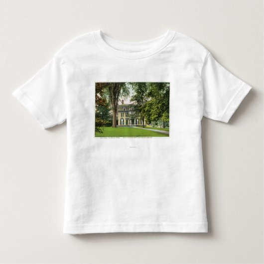 Uitzicht van de Elm Knoll, hier woonachtig Longmed Kinder Shirts (Voorkant)