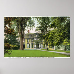 Uitzicht van de Elm Knoll, hier woonachtig Longmed Poster