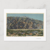 Uitzicht van de Engel op Mt. San Jacinto Briefkaart (Voorkant)