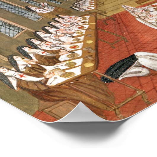 Uitzicht van de fabriek poster (Hoek)