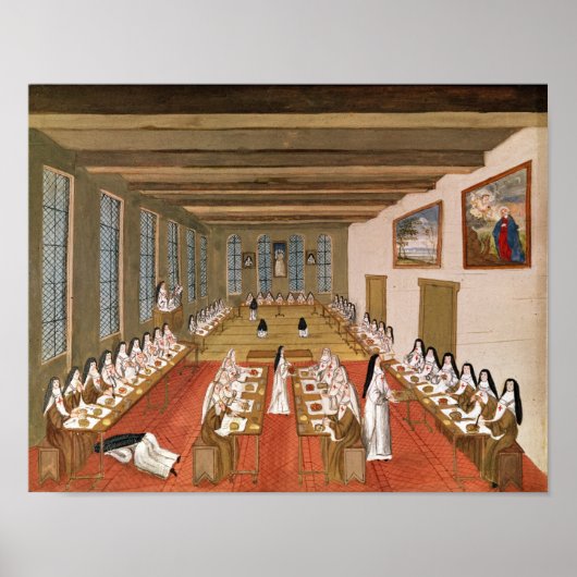 Uitzicht van de fabriek poster (Voorkant)