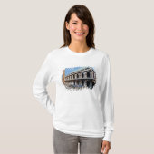 Uitzicht van de façade van de Basilica Palladiana T-shirt (Voorkant volledig)